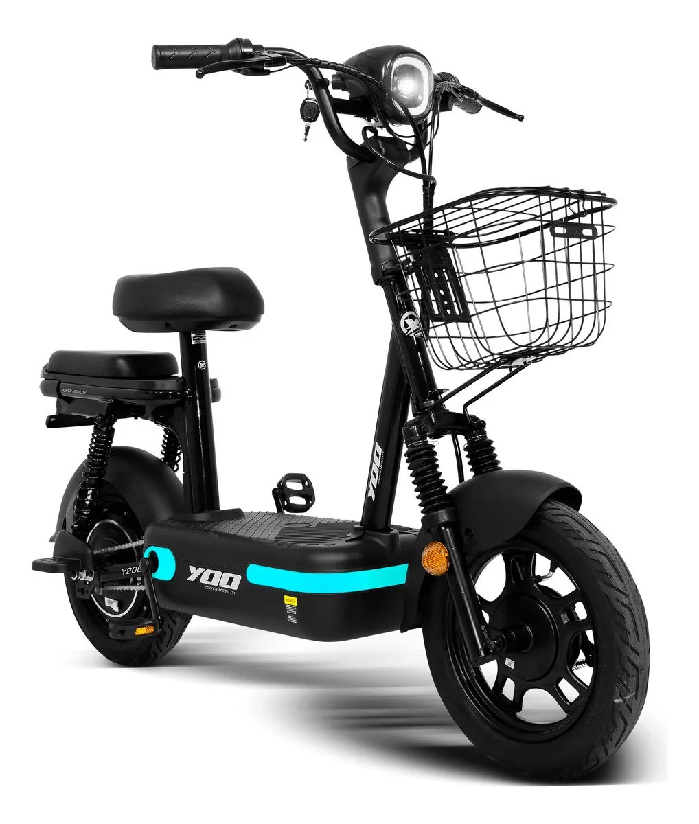 Bicicleta Elétrica 350w Aro 14 Yoo Mobility Scooter Y200