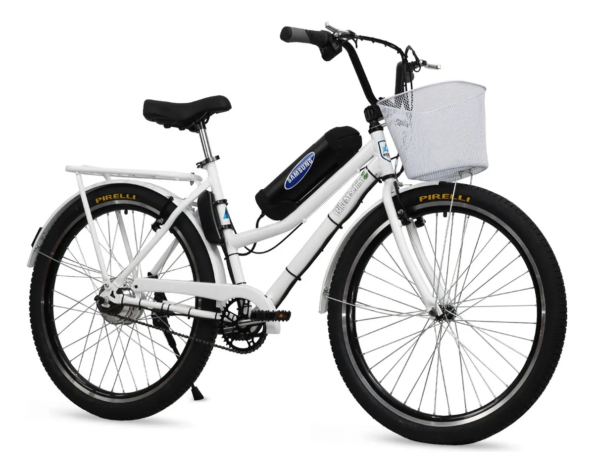 Bicicleta Elétrica Machine Retrô 350w