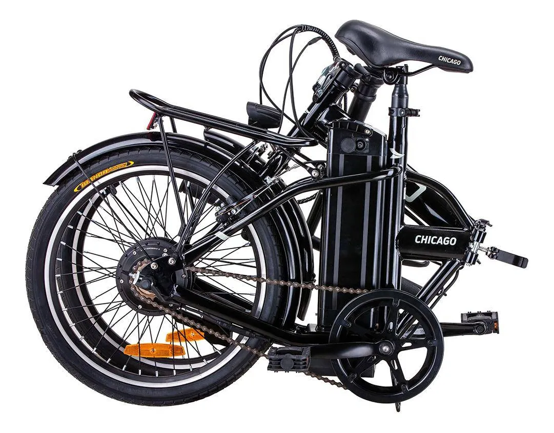 Bicicleta Elétrica Dobrável Atrio Chicago 350W Aro 20