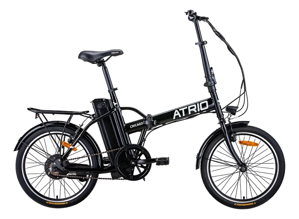 Bicicleta Elétrica Dobrável Atrio Chicago 350W Aro 20