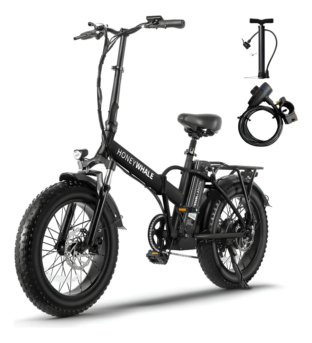 Bicicleta Elétrica Dobrável Honeywhale F6 790w